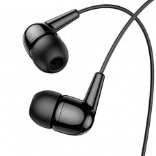 Навушники HOCO M97 Enjoy universal earphones with mic Black (6931474771780)