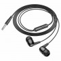 Навушники HOCO M97 Enjoy universal earphones with mic Black (6931474771780)