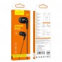 Навушники HOCO M97 Enjoy universal earphones with mic Black (6931474771780)