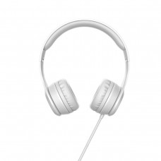 Навушники HOCO W21 Graceful charm wire control headphones Gray (6931474708298)