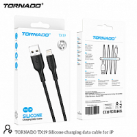 USB-C TORNADO TX19 Silicone Lighting 2.4A/1m