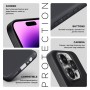 Панель ArmorStandart Matte Slim Fit для Xiaomi Redmi Note 12 4G Camera cover Black (ARM67476)