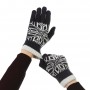 Рукавички ArmorStandart Touch Gloves Snowflake с орнаментом Black (ARM59993)