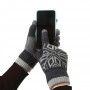 Рукавички ArmorStandart Touch Gloves Snowflake з орнаментом Light Grey (ARM59995)