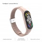 Ремінець ArmorStandart Braided Solo Loop для Xiaomi Mi Band 7/6/5/4 Pink Sand (ARM69906)