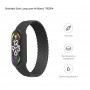 Ремінець ArmorStandart Braided Solo Loop для Xiaomi Mi Band 7/6/5/4 Charcoal size S (ARM59179)