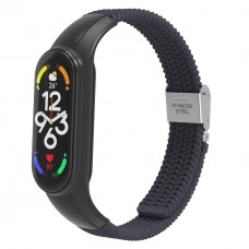 Ремінець ArmorStandart Braided Solo Loop для Xiaomi Mi Band 7/6/5/4 Charcoal (ARM69904)