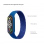 Ремінець ArmorStandart Braided Solo Loop для Xiaomi Mi Band 7/6/5/4 Blue size S (ARM59178)