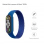 Ремінець ArmorStandart Braided Solo Loop для Xiaomi Mi Band 7/6/5/4 Blue size S (ARM59178)