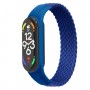 Ремінець ArmorStandart Braided Solo Loop для Xiaomi Mi Band 7/6/5/4 Blue size S (ARM59178)