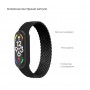 Ремінець ArmorStandart Braided Solo Loop для Xiaomi Mi Band 7/6/5/4 Black size S (ARM59177)