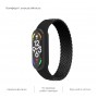 Ремінець ArmorStandart Braided Solo Loop для Xiaomi Mi Band 7/6/5/4 Black size S (ARM59177)