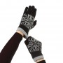 Рукавички ArmorStandart Touch Gloves Snowflake с орнаментом Blue (ARM59994)