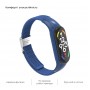 Ремінець ArmorStandart Braided Solo Loop для Xiaomi Mi Band 7/6/5/4 Blue (ARM69903)