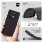 Панель ArmorStandart Matte Slim Fit для Xiaomi Redmi Note 13 Pro 5G /Poco X6 5G Camera cover Black (ARM71858)