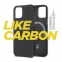 Панель ArmorStandart LikeCarbon MagCase для Apple iPhone 13 Black (ARM66360)