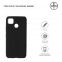 Панель ArmorStandart Matte Slim Fit для Tecno POP 4 (BС2) Black (ARM57594)