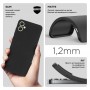 Панель ArmorStandart Matte Slim Fit для Samsung A05 (A055) Camera cover Black (ARM71805)