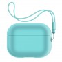 Чохол ArmorStandart Silicone Case with straps для Apple Airpods Pro 2 Mint (ARM68615)