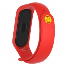 Ремінець ArmorStandart Superhero Edition для Xiaomi Mi Band 7/6/5 Iron Man Red (ARM57109)