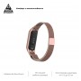 Ремінець ArmorStandart Milanese Magnetic Band 503 для Xiaomi Mi Band 6/5 Rose Gold (ARM57183)