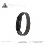 Ремінець ArmorStandart Milanese Magnetic Band 503 для Xiaomi Mi Band 6/5 Black (ARM57181)