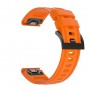 Ремінець ArmorStandart Silicone 20mm для Garmin Fenix 5s/6s Orange (ARM60801)