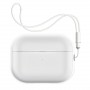 Чохол ArmorStandart Silicone Case with straps для Apple Airpods Pro 2 Transparent (ARM68617)