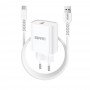 Мережевий зарядний пристрій ArmorStandart AR012 1хUSB 24W with Type-C cable White (ARM69893)