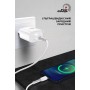 Мережевий зарядний пристрій ArmorStandart AR012 1хUSB 24W with Lightning cable White (ARM69894)