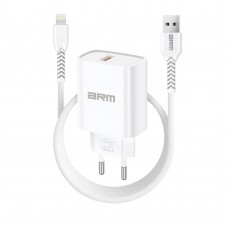 Мережевий зарядний пристрій ArmorStandart AR012 1хUSB 24W with Lightning cable White (ARM69894)