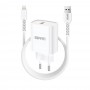 Мережевий зарядний пристрій ArmorStandart AR012 1хUSB 24W with Lightning cable White (ARM69894)