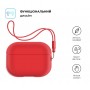 Чохол ArmorStandart Silicone Case with straps для Apple Airpods Pro 2 Red (ARM68614)