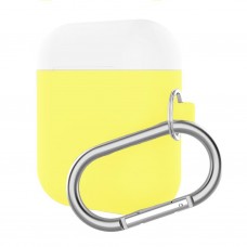 Чохол ArmorStandart Hang Case для Apple AirPods Yellow/White (ARM53767)