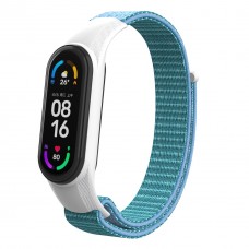 Ремінець нейлоновий ArmorStandart для Xiaomi Mi Band 7/6/5/4 Light Blue (ARM69066)