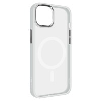 Панель ArmorStandart Unit MagSafe для Apple iPhone 15 Plus Matte Clear Silver (ARM69351)