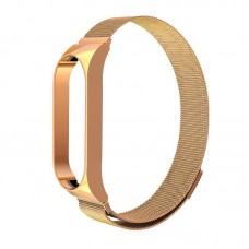 Ремінець ArmorStandart Milanese Magnetic Band для Xiaomi Mi Band 7 Rose Gold (ARM67850)