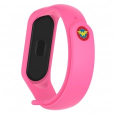 Ремінець ArmorStandart Superhero Edition для Xiaomi Mi Band 7/6/5 Wonder Woman Pink (ARM57070)