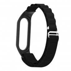 Ремінець ArmorStandart AlpinaStyle Band для Xiaomi Mi Band 7/6/5/4 Black (ARM64987)