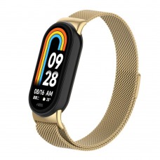 Ремінець ArmorStandart Milanese Magnetic Band для Xiaomi Mi Band 8 Gold (ARM69919)