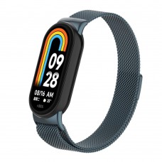 Ремінець ArmorStandart Milanese Magnetic Band для Xiaomi Mi Band 8 Titanium Grey (ARM69918)