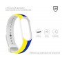 Ремінець ArmorStandart для Xiaomi Mi Band 4/3 Blue - Yellow (ARM65667)