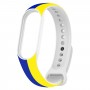 Ремінець ArmorStandart для Xiaomi Mi Band 4/3 Blue - Yellow (ARM65667)