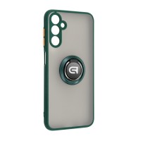 Панель ArmorStandart Frosted Matte Ring для Samsung M14 5G (M146) Dark Green (ARM68363)