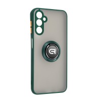 Панель ArmorStandart Frosted Matte Ring для Samsung A14 4G / A14 5G Dark Green (ARM68351)