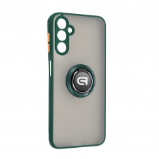 Панель ArmorStandart Frosted Matte Ring для Samsung A14 4G / A14 5G Dark Green (ARM68351)