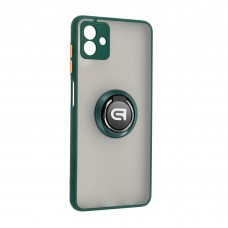 Панель ArmorStandart Frosted Matte Ring для Samsung A04 (A045) Dark Green (ARM68343)