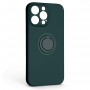 Панель ArmorStandart Icon Ring для Apple iPhone 14 Pro Max Dark Green (ARM68724)