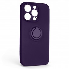 Панель ArmorStandart Icon Ring для Apple iPhone 14 Pro Dark Purple (ARM68712)