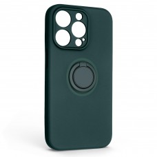 Панель ArmorStandart Icon Ring для Apple iPhone 14 Pro Dark Green (ARM68713)